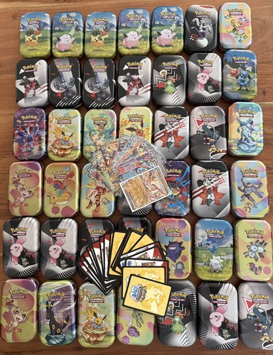 Pokémon tin dose 50 karten - tin,