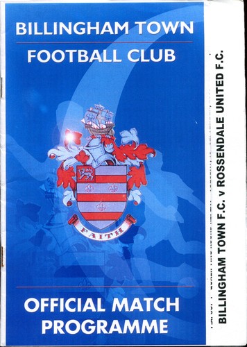 Billingham town rossendale - town,