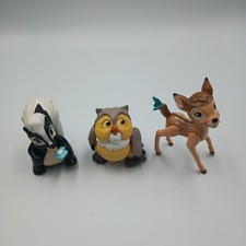 Vtg Disney Bambi Toy Figures