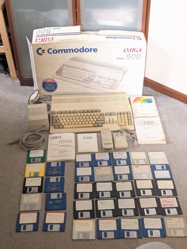 Amiga 500 computer - 500, a500
