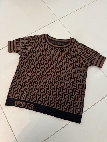 Fendi style kurzarm - fendi-style, kurzarm-pullover