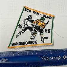Aufnäher Eishockey ECR Fan Club Bandencheck 1988