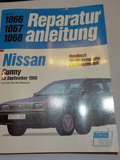 Nissan Sunny ab 09.1986  Werkstatt Handbuch Reparaturanleitung 