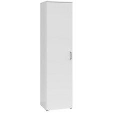 Drehtürenschrank - weiß -