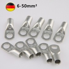 10/5x Rohrkabelschuhe M6 M8