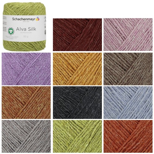 50g schachenmayr alva silk - 50g,