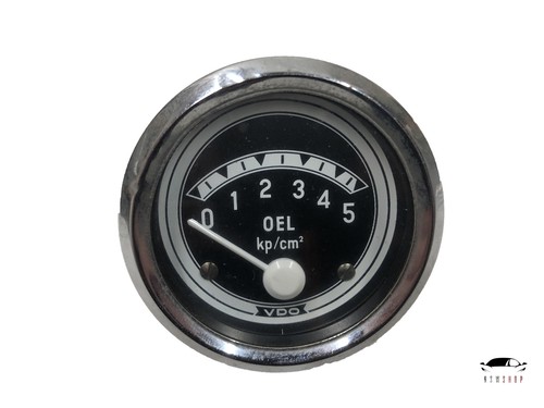 öldruckanzeige manometer vdo - manometer,