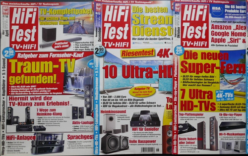 Zeitschriften hifi test tv - 3,