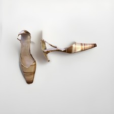 Damenschuhe  Pumps  Laura Camino Knöchelriemen Absatzschuhe 39 Echtleder