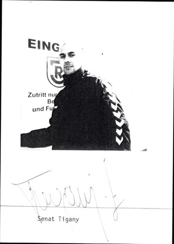 Autogramm fußballer senat - autogramm,