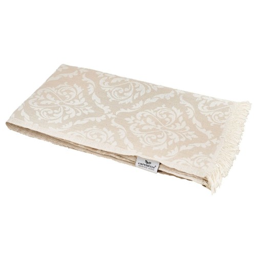 Hamamtuch barock beige - hamamtuch,