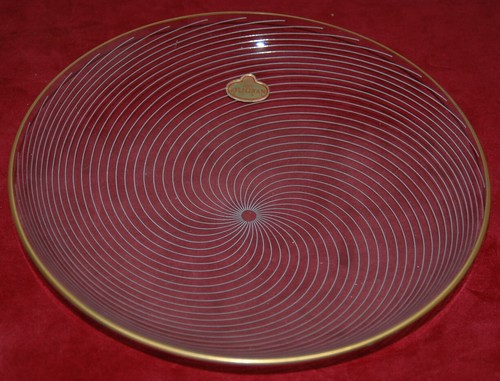 Mid century glas schale ø23cm - century,