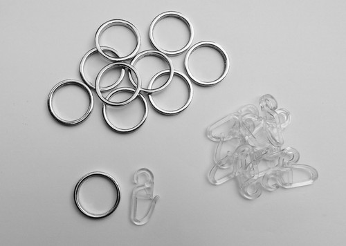 Metall vorhangringe - metall,