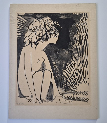 Pablo picasso radierung 1954 - pablo,