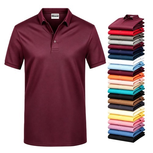 Herren poloshirt pique kurzarm - poloshirt,