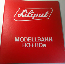 Liliput Ordner H0  Ersatzteilbätter Ersatzteilliste guter Zustand von 1981
