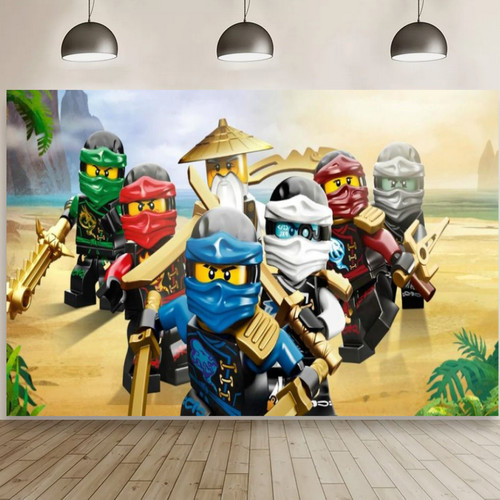 Ninjago tapeten kindertapete - ninjago,