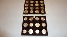 OLYMPIADE MONTREAL 1976 KANADA 14x5 DOLLAR 14x10 DOLLAR SILBERMÜNZEN 925er Etui