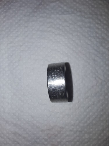 Edelstahlring mit dem vater - mit,