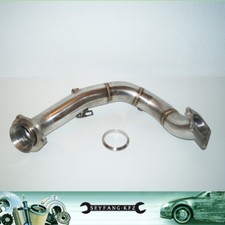 Edelstahl downpipe 76mm opel - edelstahl,