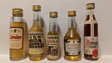 5x Miniaturflaschen Schnaps Likör - Set Z215 BRANDY WEINBRAND DE minibottles ?