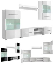 Fünfteilige Wohnwand TV