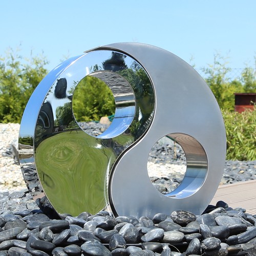 Edelstahl element skulptur - edelstahl,