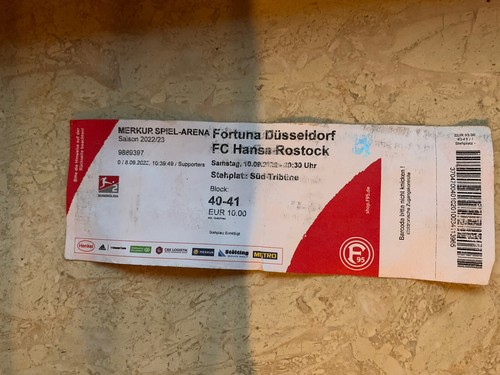 Sammler ticket fortuna - sammler,