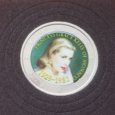 MONACO  🇲🇨  2 Euro Grace