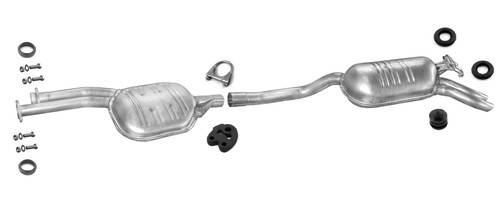 Auspuff für mercedes w124 - auspuff,