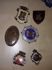 Oldtimer Plaketten alt selten Emallie Porsche BMW FORD OPEL MG FIAT LANCIA