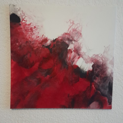 Original acryl bild landschaft - bild,