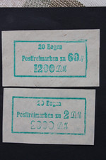 Bund Heuss 60 Pf + 2.- DM Stempel auf Bogentasche ! xx postfr, sehr selten