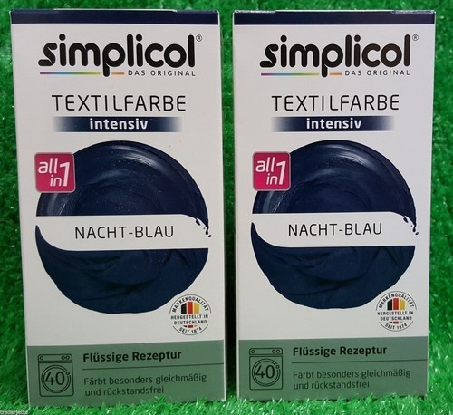 Simplicol textilfarbe - 2x,