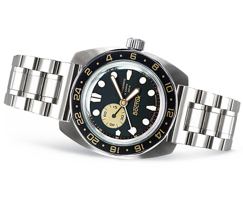 Vostok amfibia automatic gmt - amfibia,