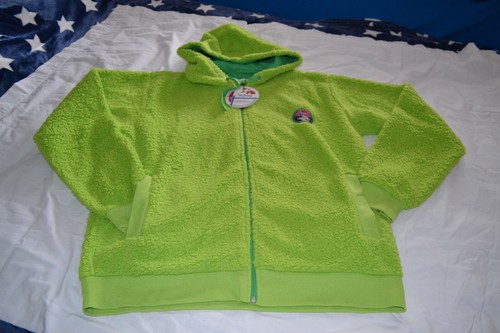 Fleece jacke neu - xl, grün