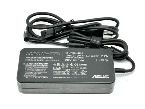 Asus rog 280w 20v adapter - ac,