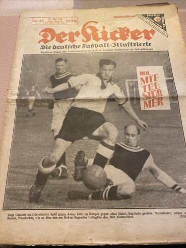 Kicker aus 1938 - aus, 1938,sehr
