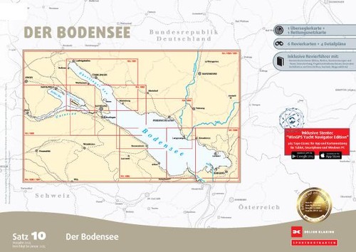 Sportbootkarten satz - sportbootkarten,