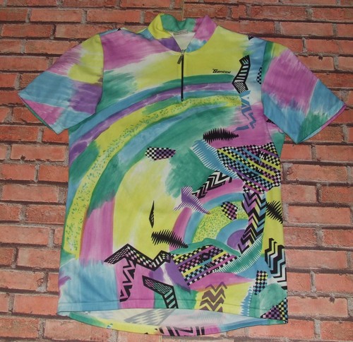 Santini vintage trikot - trikot, fahrrad