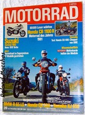 MOTORRAD 26-81+AME-HONDA CB 400 N+BMW R 65 LS+YAMAHA XJ 650+HONDA CX 500+SUZUKI
