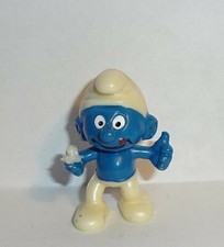 EIERLAUF SCHLUMPF Variante PERLMUTT Olympiade der Schlümpfe 1983 ORIGINAL