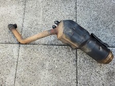 Honda NX 650 RD02 88-89 Auspufftopf Auspuff Endtopf Schalldämpfer links HM MN9