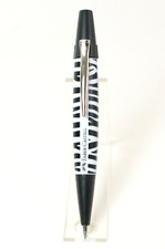 Faber Drehkugelschreiber e-motion, Zebra-Dekor nur noch selten zu finden . (K81)