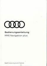 AUDI MMI Navigation Plus Betriebsanleitung 2017 2018 Bedienungsanleitung  RN