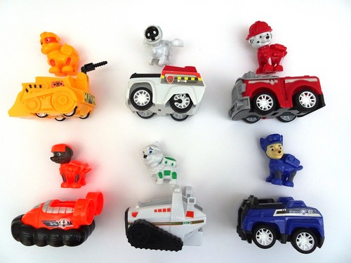Paw patrol fahrzeuge set mit - set,