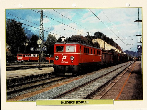 Bahnhof jenbach infokarte - bahnhof,