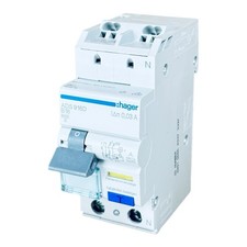 Hager ADS916D FI/LS-Schalter / B16-0,03A / 1P+N / B 16A