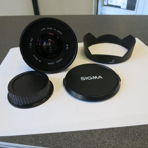Sigma zoom 35mm - zoom, 18-35mm