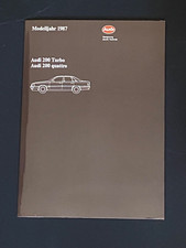 Audi 200 Turbo Audi 200 quattro  1987 Pressemappe